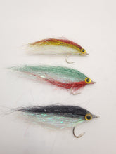 Load image into Gallery viewer, Ice Dub Streamer #8 hook 2&quot; long ( 3 colors available)
