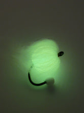 Load image into Gallery viewer, 12 mm Orange Chartreuse Glow Nuke Egg  - UV / Glow
