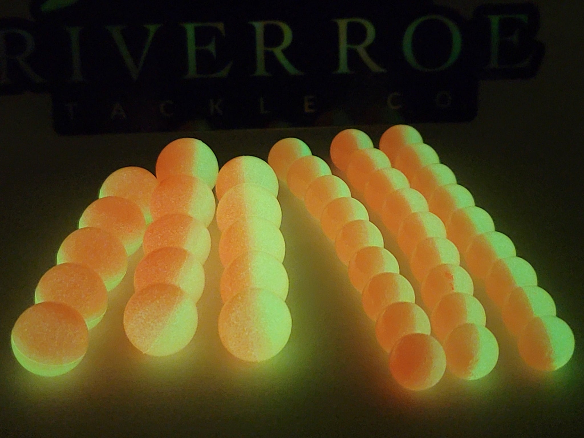 Glow Roe Color Sunrise Glow (Glow-in-the-dark -UV) – River Roe Tackle Co.