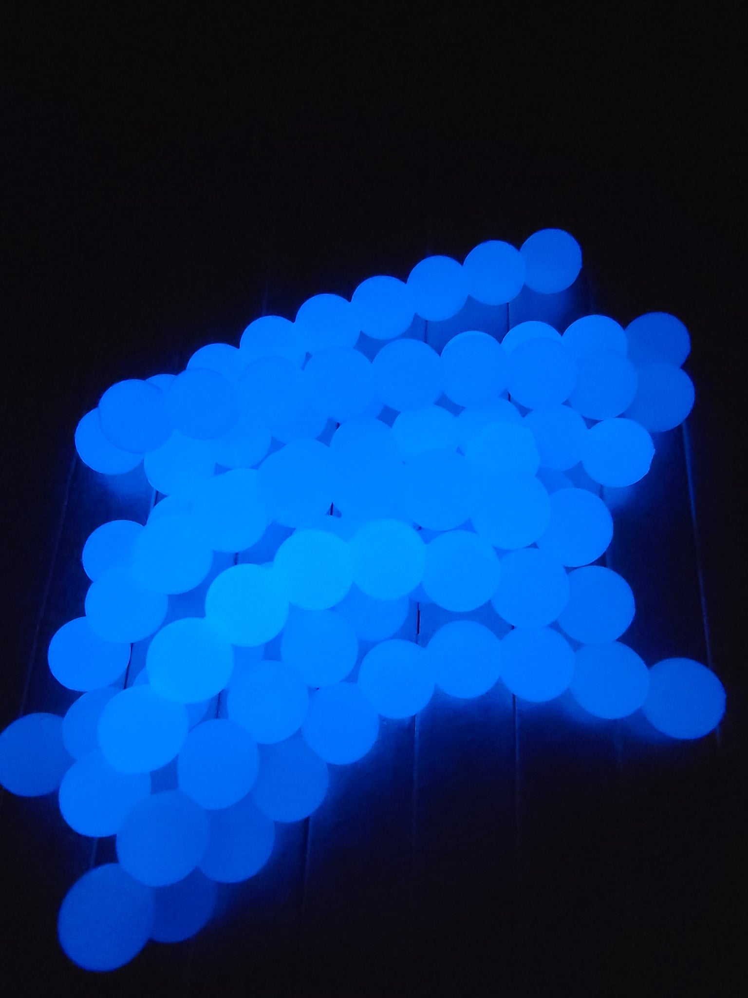 Glow Roe Color Blue Glow (Glow-in-the-dark) – River Roe Tackle Co.