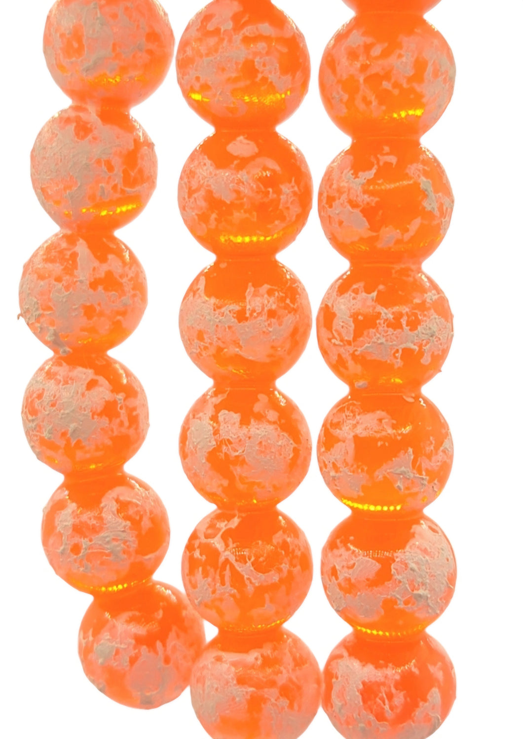 Transparent Mottled Orange - UV