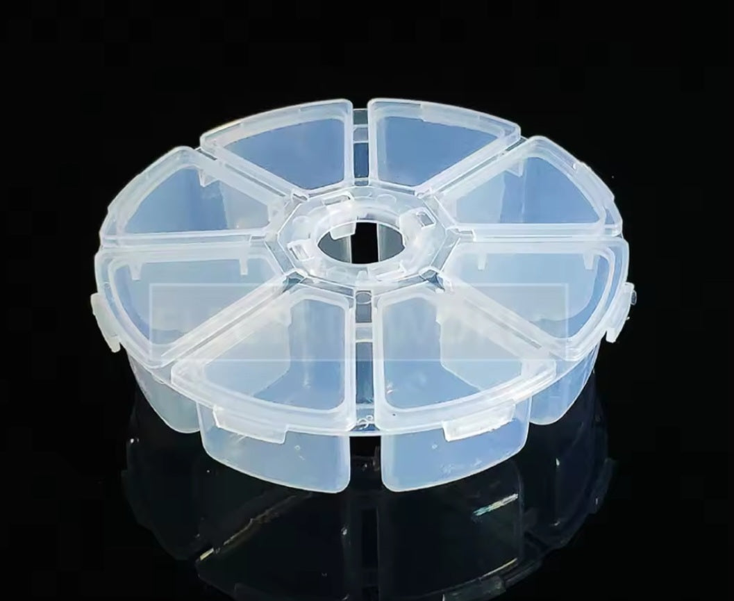 8 Compartment Bead Box