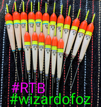 Load image into Gallery viewer, RTB Floats 6-8-10 gram (Glow-in-the-dark tops)
